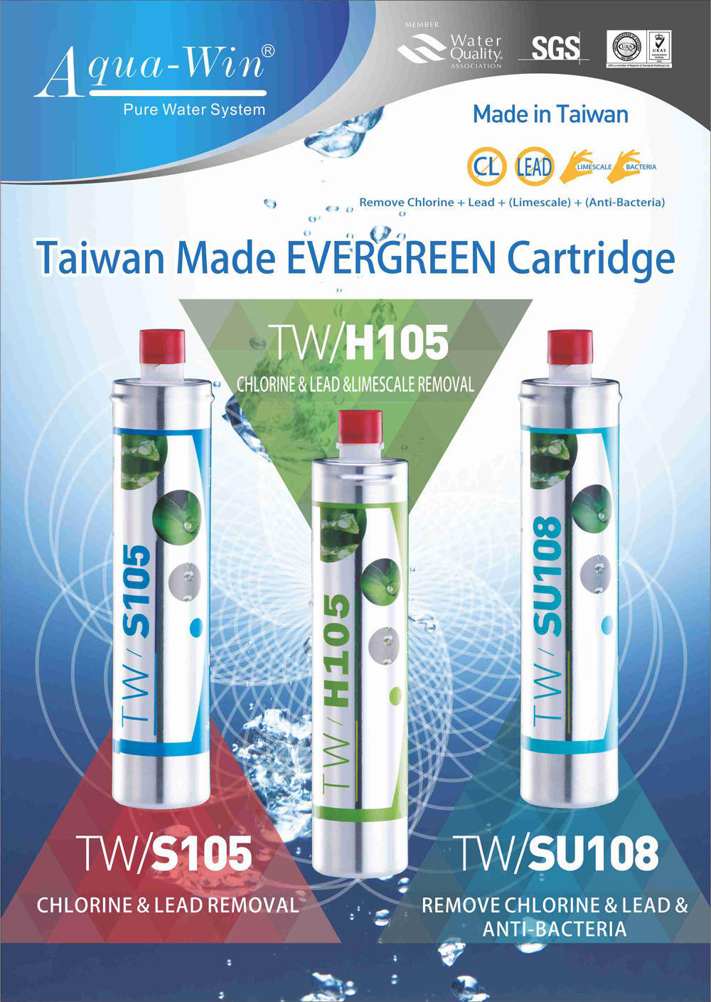 Taiwan single stage water filter