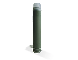 戶外攜帶式吸管淨水器(綠/掀蓋)