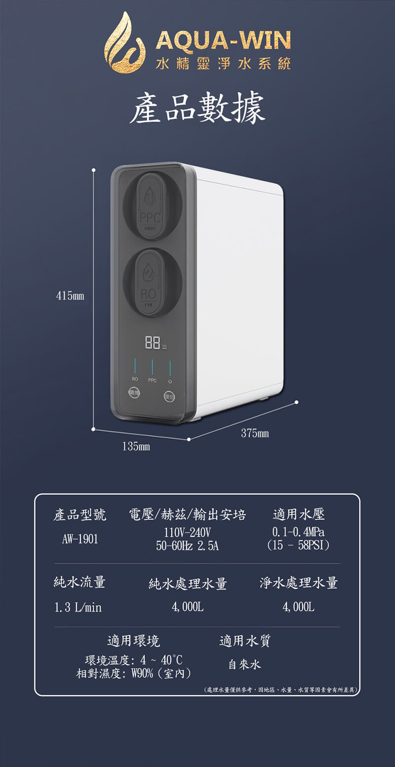 無出水桶存水，可防止儲水汙染問題。