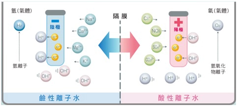 鹼水生成過程