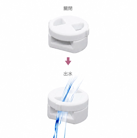 採用陶瓷閥芯，具備高度耐磨特性
