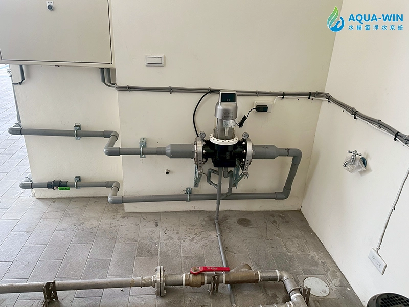 雙棟住宅大樓同步升級全棟式反沖洗淨水系統