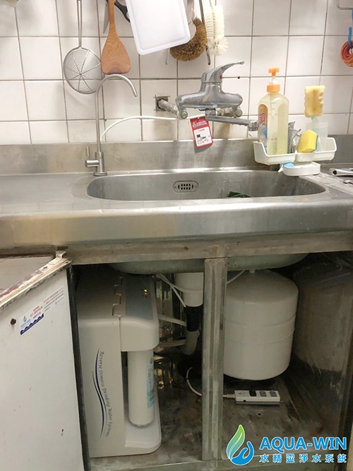 快拆式RO淨水機安裝實拍