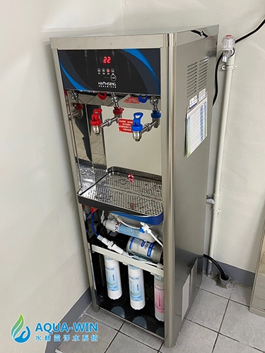 透天雙溫飲水機案例