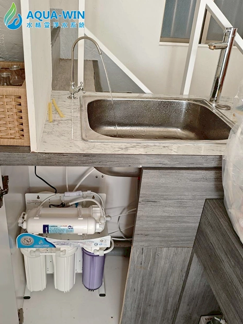 HY-5500-3T 大流量免桶 RO 淨水器，適合家用與高用水需求環境