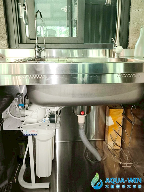 高雄六龜大樓安裝 HY-5500-3T 無桶 RO 淨水器