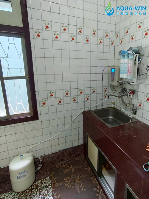 HY-6099 家用有桶快拆式五道 RO 淨水器，公寓住宅純水系統