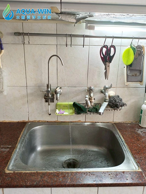 屏東萬丹透天住宅安裝 HY-5500-3T 無桶 RO 淨水器