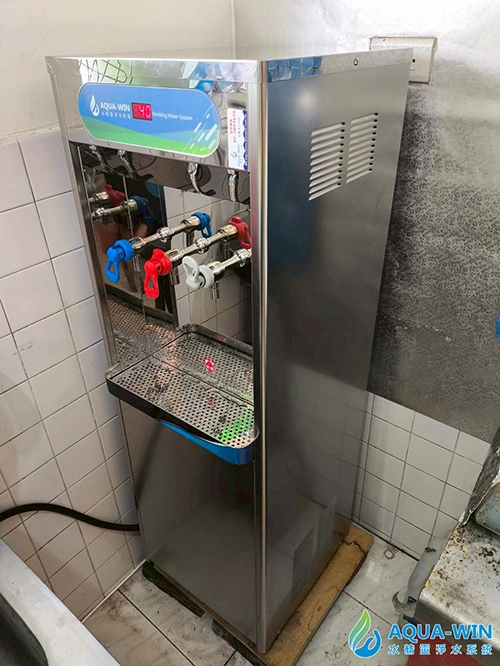 彰化市AW-1862三溫飲水機內部過濾系統安裝實例