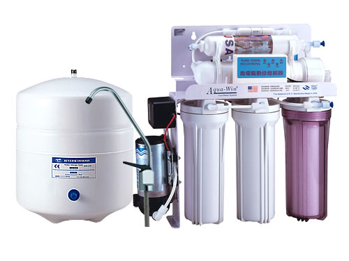 5 Stage Standard Auto Flush Reverse Osmosis Water System【AQUA-WIN】