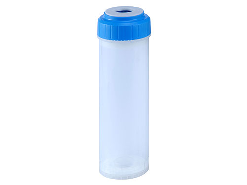 10" Transparent Empty Shell Manufacturer (Blue Cap)
