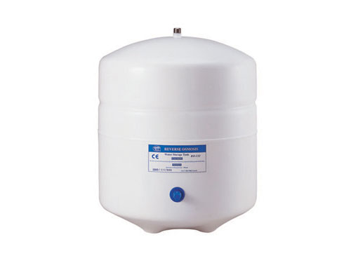 3.2 GAL White and Steel Storage Tank