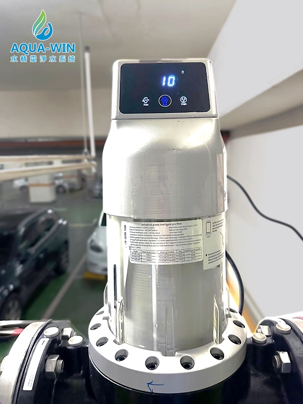 Intelligent Central Backwashing Pre-filter