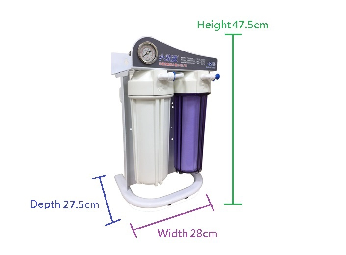 Reverse Osmosis Virus Removal HY-5500G 500 GPD