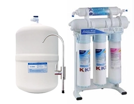 5 Stage Twist in EZ Change Filter Cartridges RO (NO PUMP)