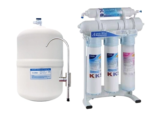 5 Stage Twist in EZ Change Filter Cartridges RO (NO PUMP)