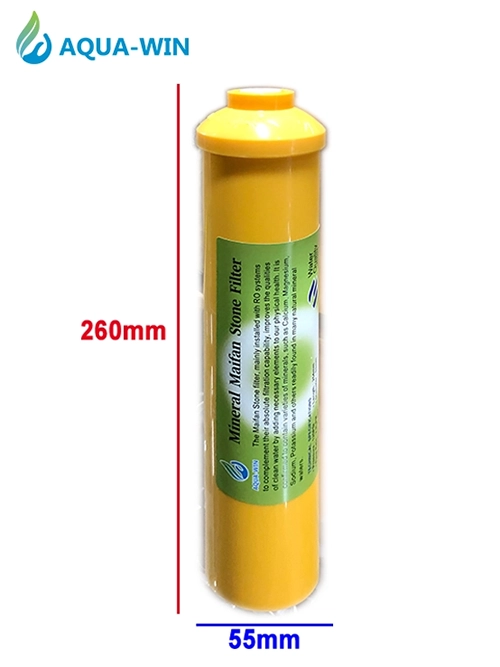 In-Line Mineral Filter size