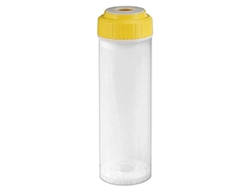10" Transparent Empty Shell Manufacturer (Yellow Cap)