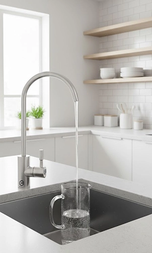 #304 Stainless Steel American Style Faucet