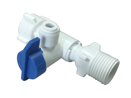 BV-EZ-FA0408 Ball Valve+Faucet Adapter 1/4" ,1/2"