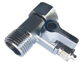 Ball Valve Water Faucet Tap (1/2" NPT,1/4" TUBE)