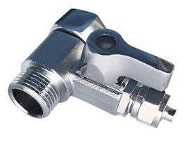 Ball Valve Water Faucet Tap (3/8" NPT,1/4" TUBE)