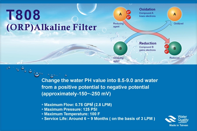 ORP Hydrogen-Rich In-line Water Filter