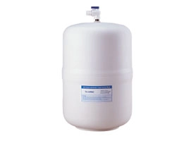 2.2 GAL White and Plastic Storage Tank