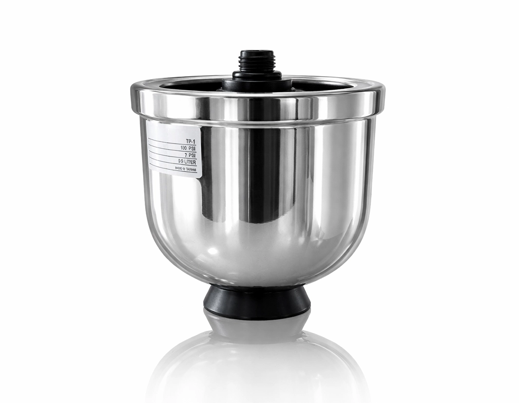 Stainless Steel Pressure Tank TP-1 (2L) Water Hammer Arrestor (with Mounting Base)