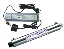 6G UV Water Sterilizer (220V), 1/2 inch NPT CE Approval