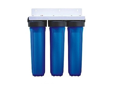 20" Big Blue Whole House 3-Stage Water Purifier