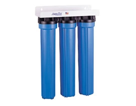 20" Whole House 3-Stage Water Filter